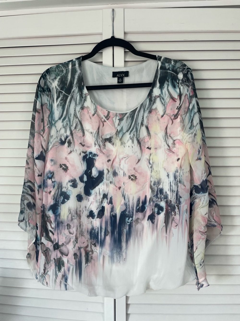ALYX Watercolor Floral Tunic